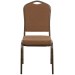 Coffee Brown Banquet Chair Front