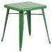 Retro Metal Table Green