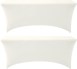 Ivory  Color 2 Pack Table Covers