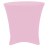 Pink Lowboy 30 Round x 30 Height Stretch Fitted Spandex Table Cover