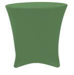 Green Lowboy 30 Round x 30 Height Stretch Fitted Spandex Table Cover