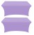 Purple Color 2 Pack Table Covers