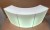 Curved Serpentine Bar Lights White from Top View
