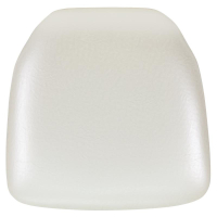 Ivory Vinyl Wood Backed Chiavari Cushions