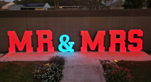 3D Marquee Letters LED