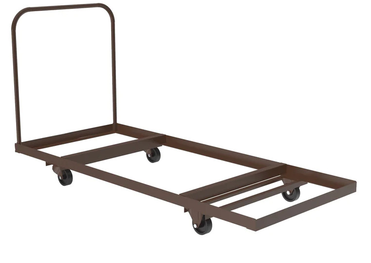 Heavy-Duty Table Cart for 18/24W x 96L Rectangular Folding