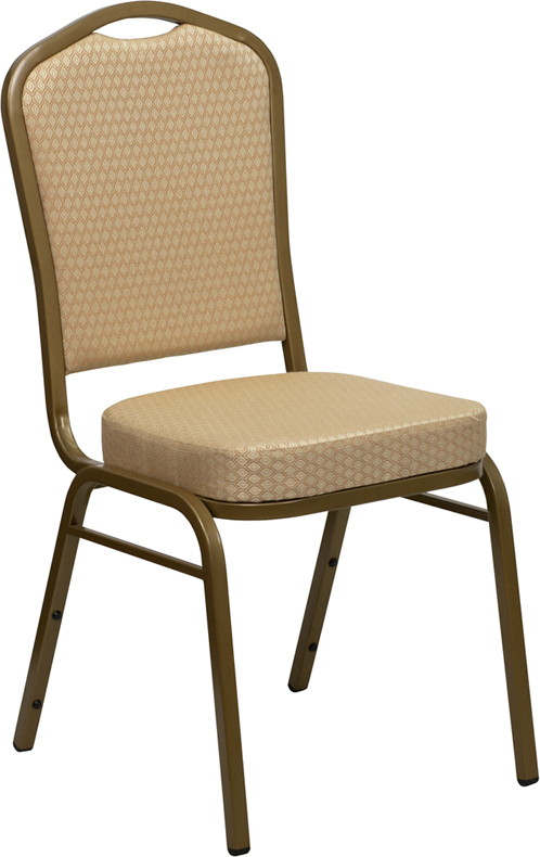Beige Crown Chair