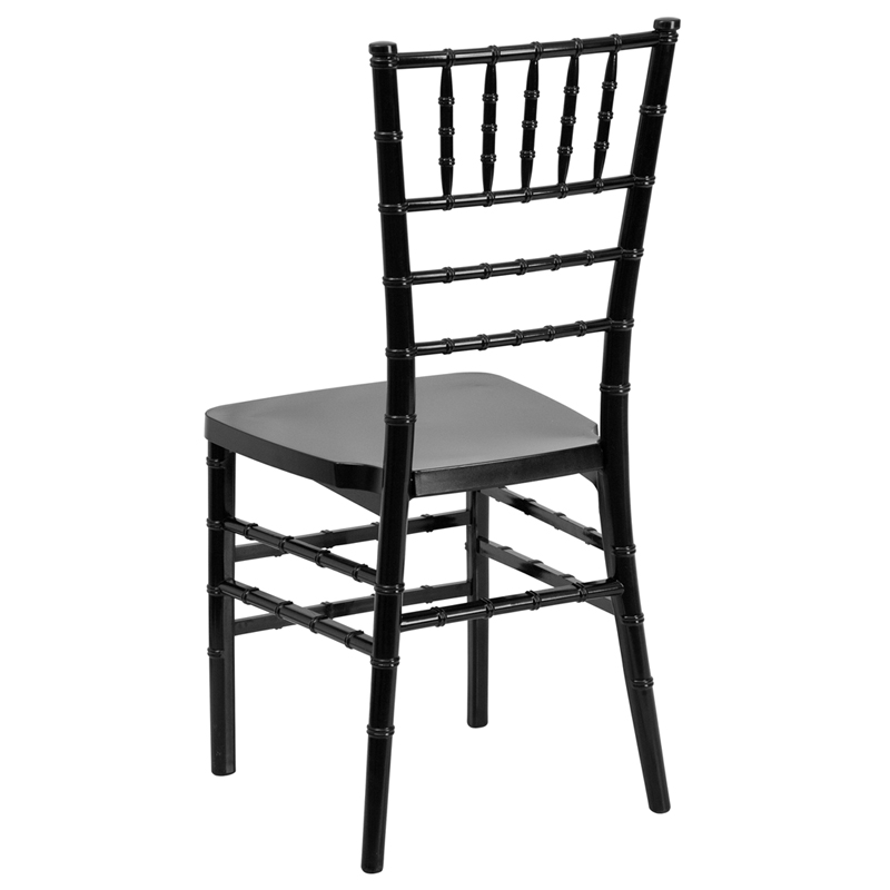 Black Resin Chiavari Chair