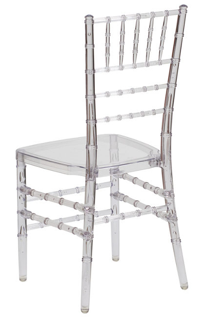 Crystal Clear Ice Resin Chiavari Chair