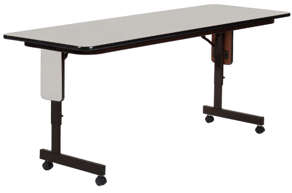 Adjustable Height Table With Wheels