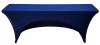 18x72 6 Foot Navy Blue Fitted Spandex Training Table Cover