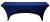 18x72 6 Foot Navy Blue Fitted Spandex Training Table Cover