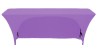 Purple Color 18 x 72 Training Table Cover with Open Back 