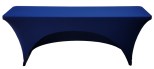 18x96 8 Foot Navy Blue Fitted Spandex Training Table Cover