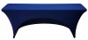18x96 8 Foot Navy Blue Fitted Spandex Training Table Cover