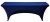 18x96 8 Foot Navy Blue Fitted Spandex Training Table Cover