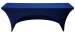 18x96 8 Foot Navy Blue Fitted Spandex Training Table Cover