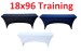 18x96 Fitted Spandex Training Table Cover