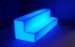 2 Tier LED Glow Shelf Light Blue
