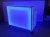 Folding 4 Foot LED Glow Light Up Portable Bar on Wheels