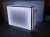 Folding 4 Foot LED Glow Light Up Portable Bar on Wheels