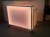 Folding LED Glow Light Up Portable Bar on Wheels