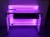 Folding LED Glow Light Up Portable Bar on Wheels