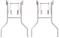 24 Inch Wide Folding Table Legs Overlap for round and rectangular