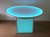 48 Inch Diameter Round LED Glow Table w/ Cube Base