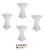 White Color 4 Pack 30x42 Table Covers