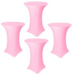 Pink Color 4 Pack 30x42 Table Covers