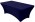 Navy Blue Rectangular Spandex Fitted Cover