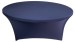 Navy Blue 72 Inch (6 Ft Round) Stretch Spandex Table Cover