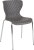 Grey Contemporary Design Plastic Stack Chair