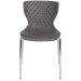 Grey Contemporary Design Plastic Stack Chair