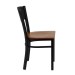 Circle Hole Back with Cherry Seat
