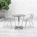 27.5 Round Outdoor Aluminum Patio Table