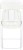 White Outdoor Folding Chair with Plastic Seat and Back