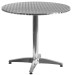 31.5 Round Outdoor Aluminum Patio Table