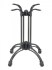 Black Cast iron Base Outdoor