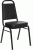 Black Vinyl Stack Chair