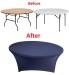 Fits 72 Inch Round Folding Tables