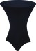 Black Spandex 30 Round Cover