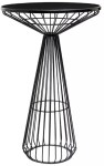 black-wire-bar-table