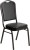 Black Vinyl Banquet Chair