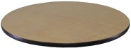 30 Inch Round Birch Plywood Table Top ONLY with Black PVC Edge