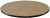 30 Inch Round Birch Plywood Table Top ONLY with Black PVC Edge