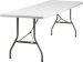 30x96 Rectangular 8 Foot Long Plastic Folding Table