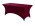 Burgundy Rectangular Spandex Table Cover