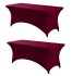 Burgundy 2 Pack Table Covers